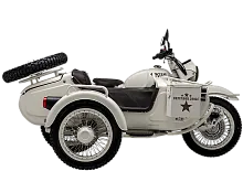 Мотоцикл с коляской GROZA DEFENDER 500 LC 2024 Белый