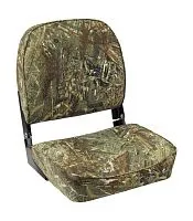 Кресло складное мягкое ECONOMY с низкой спинкой, обивка камуфляжная ткань