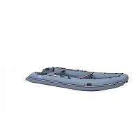 Лодка надувная ПВХ Выдра 430 Jet Серая