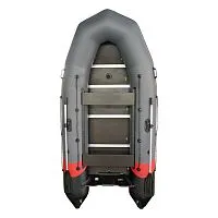 Лодка надувная ПВХ LEADER Тайга Nova 320 Киль, Влагостойкий фанерный пол 