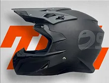 Шлем детский кроссовый SPARX Recrut HL169 Black Grey 2023