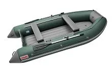Лодка надувная ПВХ ROGER Zefir 3500 LT Малокилевая (Зеленый с серым)