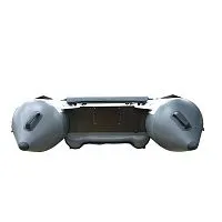 Лодка надувная ПВХ ALTAIR HD 430 НДНД (бело-серый)