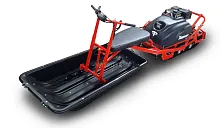 Мотобуксировщик Тофалар 500 Толкач 15 л.с. с санным модулем (с электрозапуском)