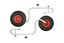 Транцевые колёса на струбцине Патриот 