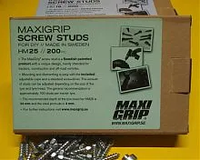 Шипы вкручивающиеся с карбидным наконечником для гусениц и колес Maxi Grip 24/3 мм