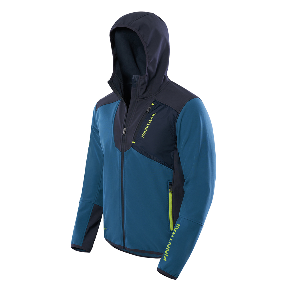 Куртка FINNTRAIL Softshell Nitro Blue 2021  Куртка FINNTRAIL Softshell Nitro Blue 2021