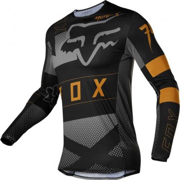 Джерси FOX Flexair Riet Jersey Black 2022 Джерси FOX Flexair Riet Jersey Black 2022