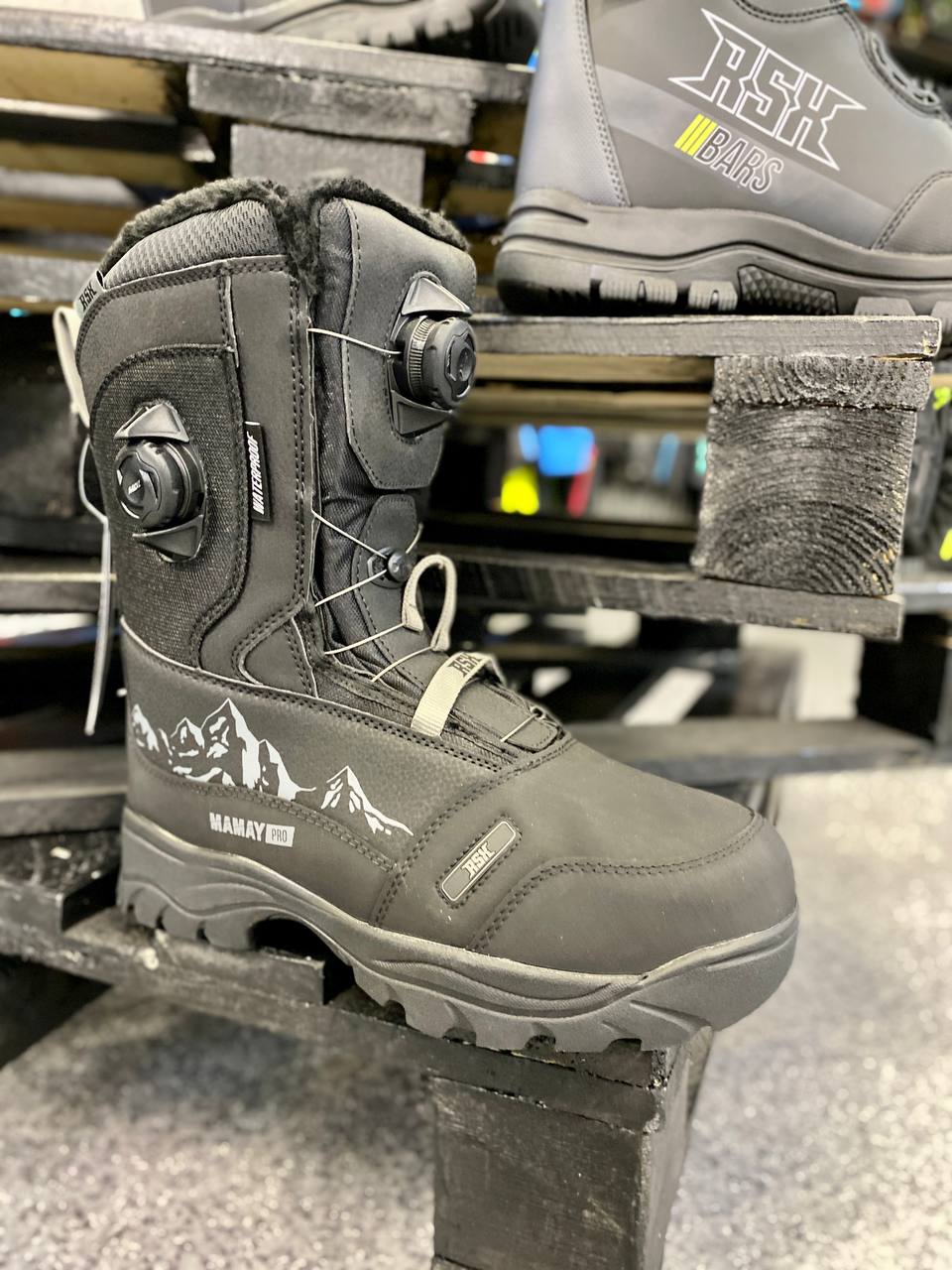 Ботинки RSX MAMAY Pro Black Grey 2025 Ботинки RSX MAMAY Pro Black Grey 2025