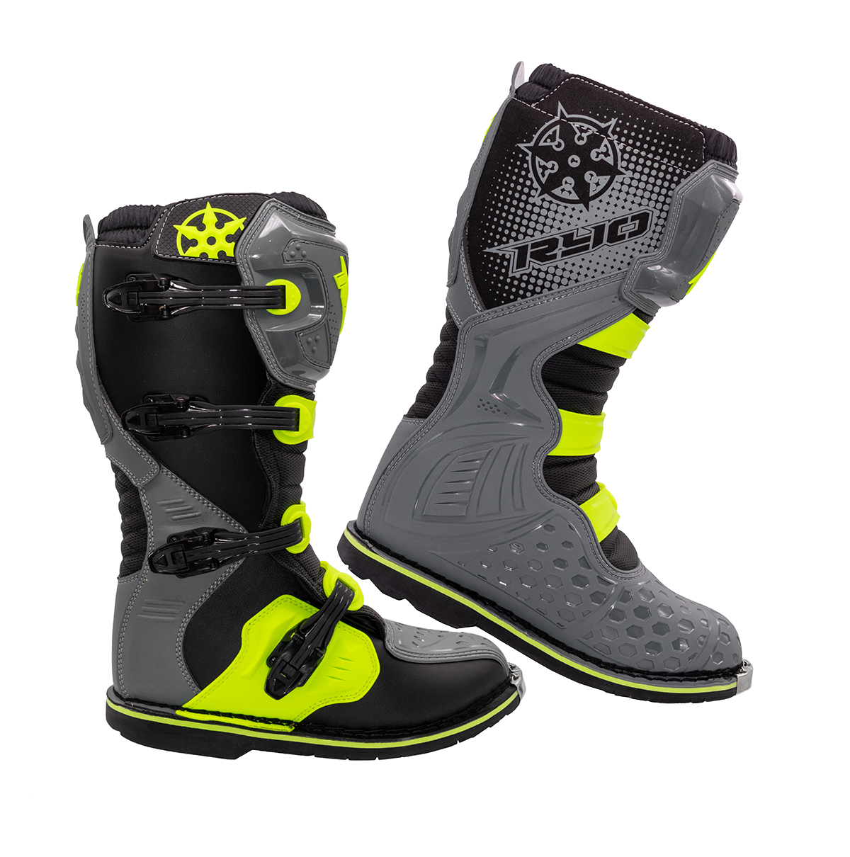 Мотоботы RYO Racing MX3 Grey 2022 Мотоботы RYO Racing MX3 Grey 2022