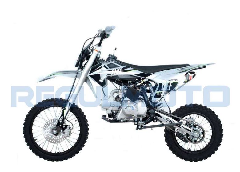 Питбайк Regulmoto FIVE EA (полуавтомат КПП) Серый/Черный Питбайк Regulmoto FIVE EA (полуавтомат КПП) Серый/Черный