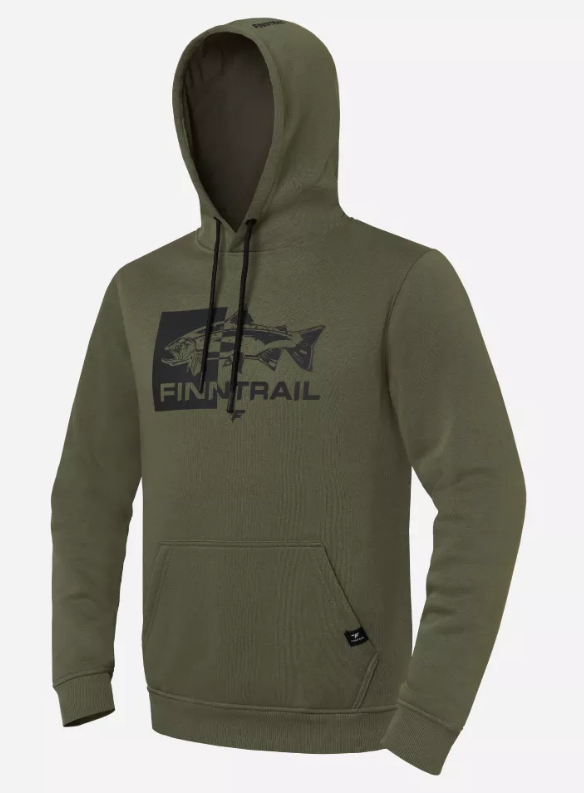 Худи FINNTRAIL Fish Khaki 2025 Худи FINNTRAIL Fish Khaki 2025