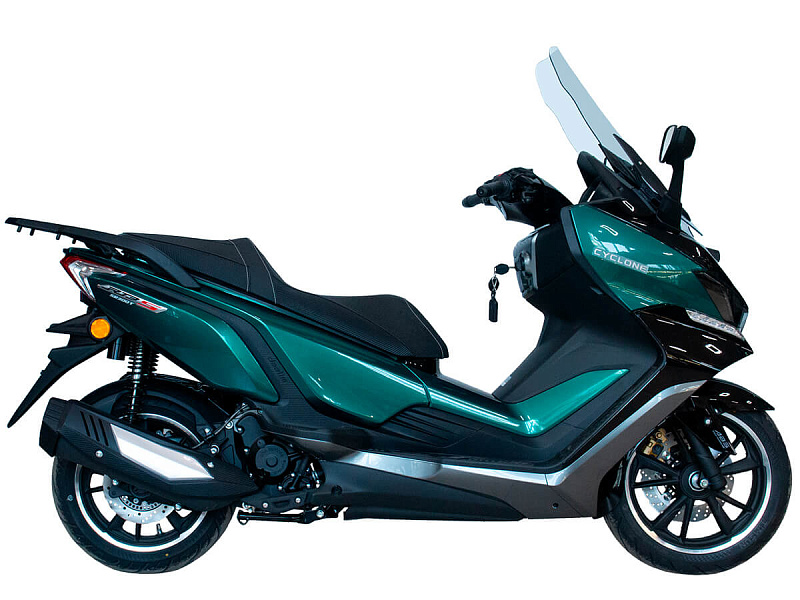 Мотоцикл CYCLONE RT3S (SR300T) Зеленый Мотоцикл CYCLONE RT3S (SR300T) Зеленый
