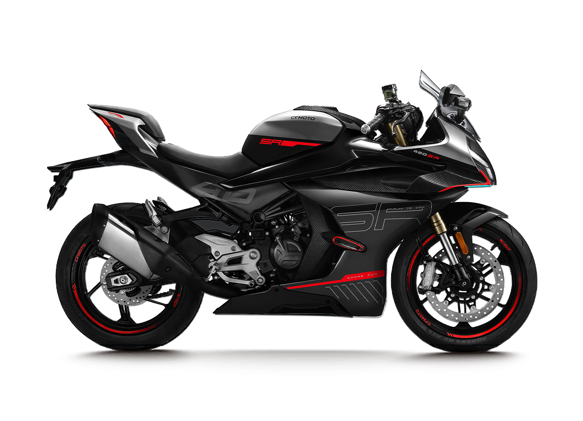 Мотоцикл CFMOTO 450SR (ABS) Черный Мотоцикл CFMOTO 450SR (ABS) Черный