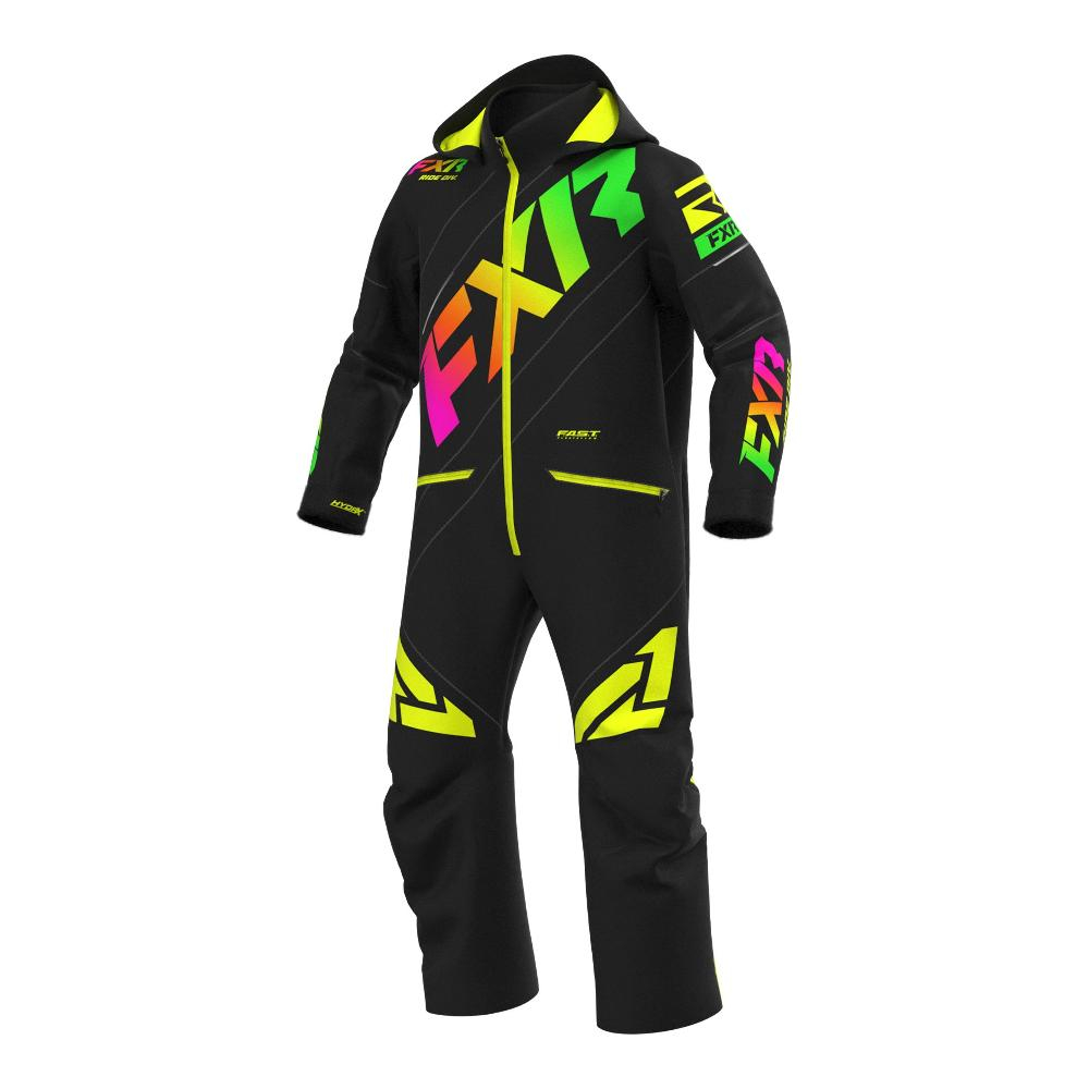 Комбинезон подростковый утеплённый FXR CX Black Sherbert 2022 Комбинезон подростковый утеплённый FXR CX Black Sherbert 2022