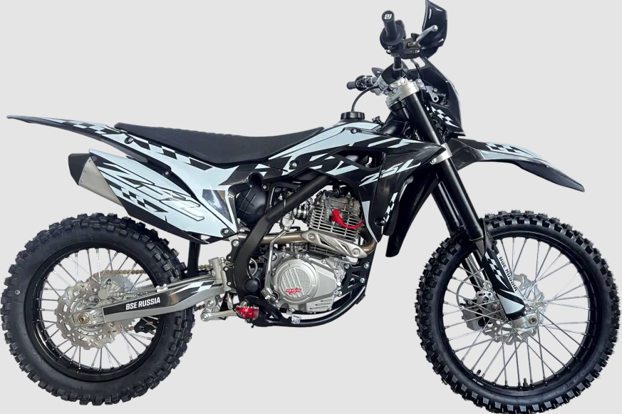 Мотоцикл кроссовый BSE Z5 L White Black Мотоцикл кроссовый BSE Z5 L White Black