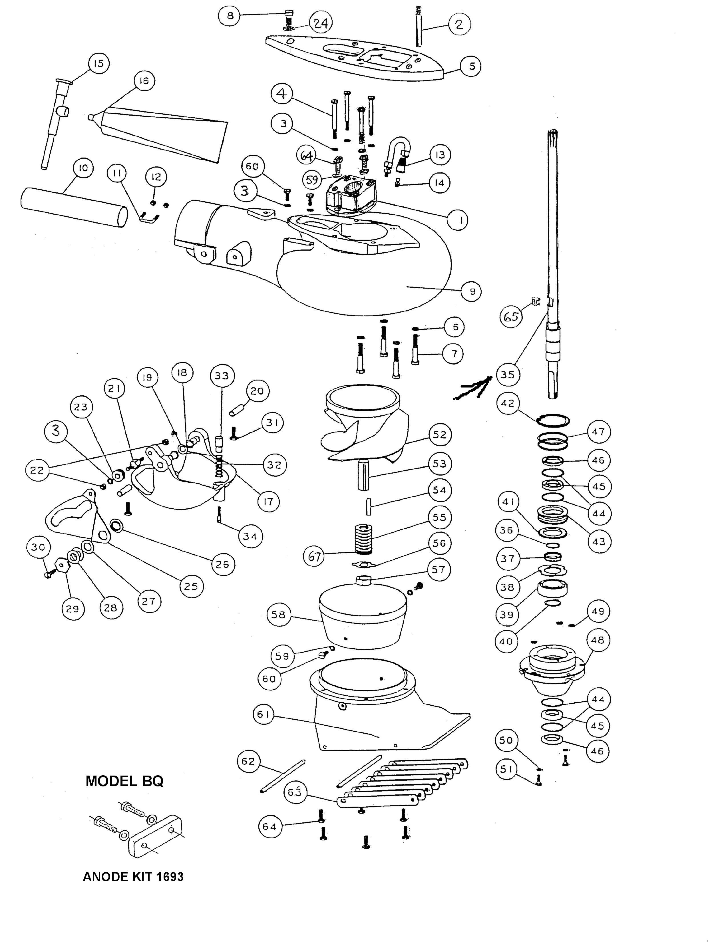 Вал торсионный для водометной насадки BQ Suzuki DF 20 оригинал Вал торсионный для водометной насадки BQ Suzuki DF 20 оригинал
