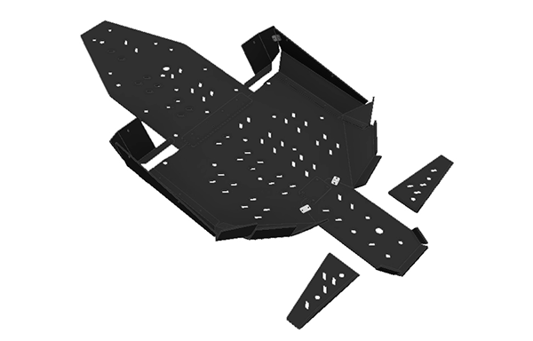 Защита днища CFMOTO Z8, Z10 Пластик (CFMOTO оригинал) Защита днища CFMOTO Z8, Z10 Пластик (CFMOTO оригинал)