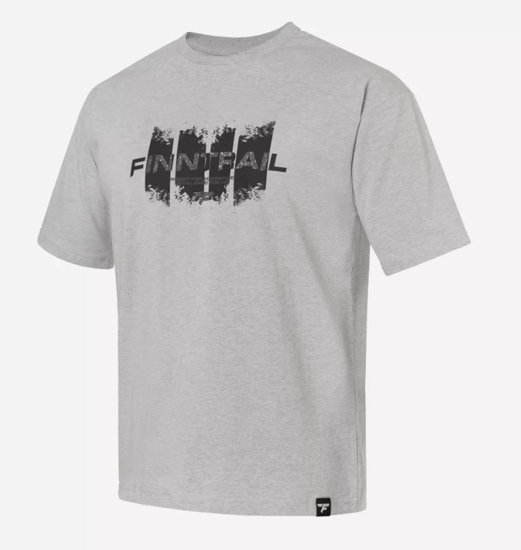 Футболка FINNTRAIL Logo Grey 2025 Футболка FINNTRAIL Logo Grey 2025