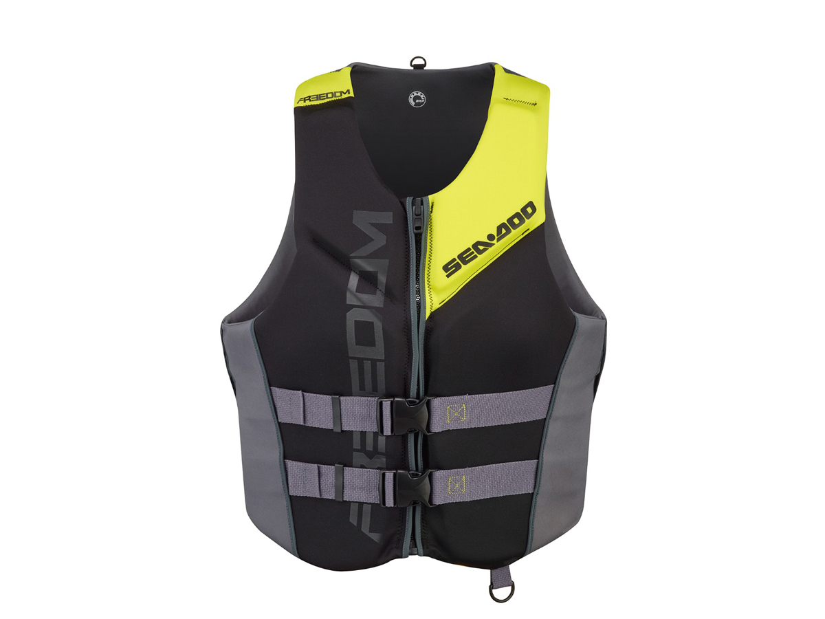 Жилет удерживающий BRP Sea-Doo Freedom PFD Sunburst Yellow 2022 Жилет удерживающий BRP Sea-Doo Freedom PFD Sunburst Yellow 2022