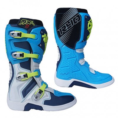 Мотоботы RYO Racing MX6 Blue 2022 Мотоботы RYO Racing MX6 Blue 2022