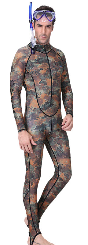 Гидрокостюм длинный DIVE&SAIL 3 мм Green Camo 2023 Гидрокостюм длинный DIVE&SAIL 3 мм Green Camo 2023