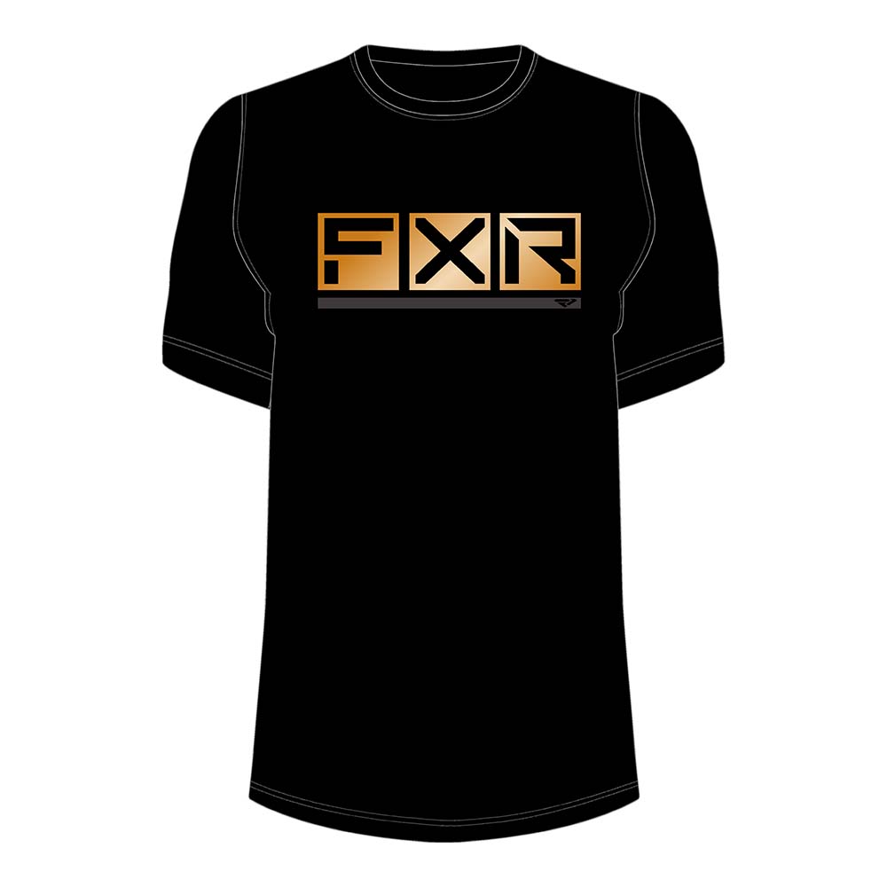 Футболка FXR Podium Premium Black Gold 2023 Футболка FXR Podium Premium Black Gold 2023