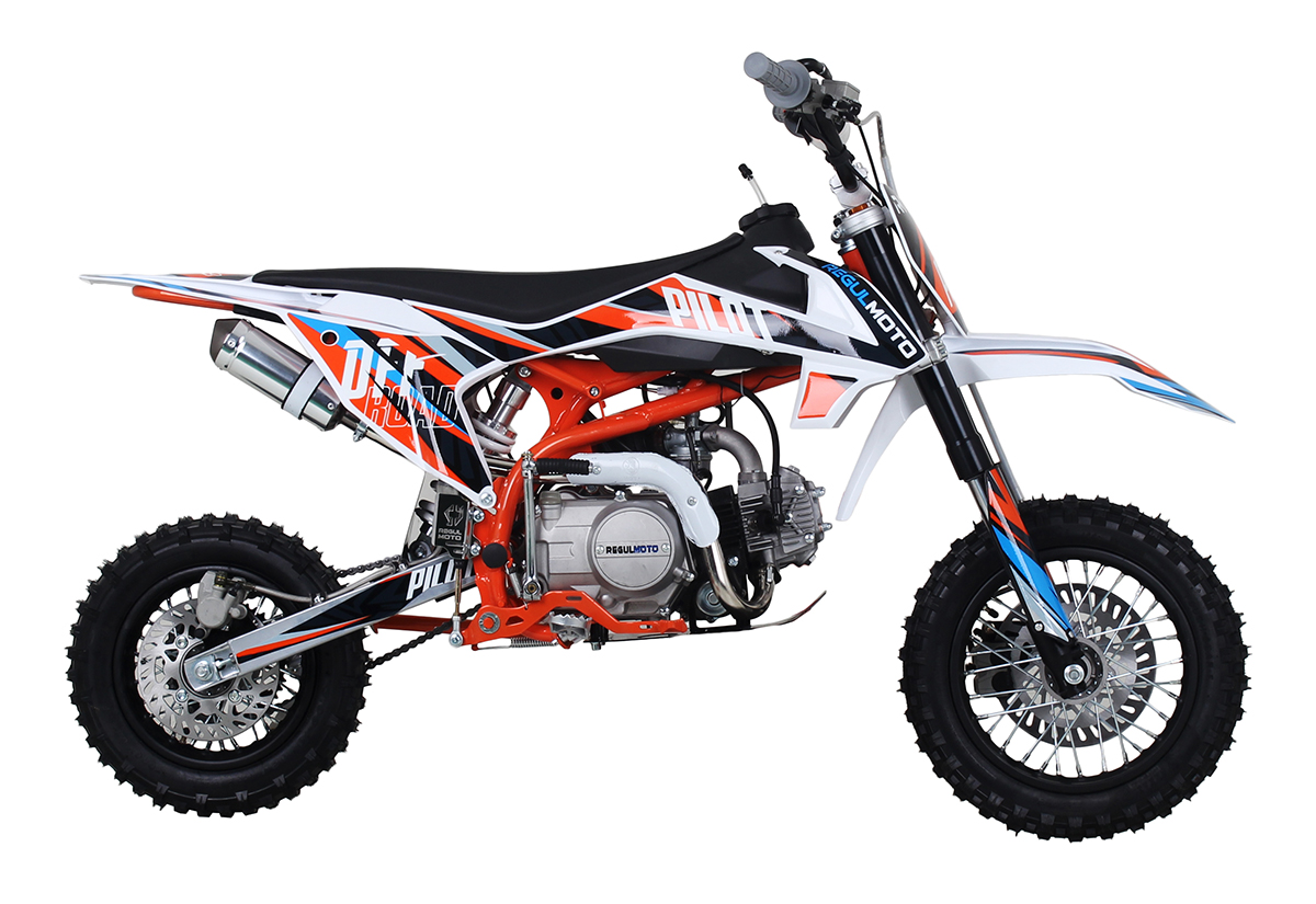 Питбайк Regulmoto PILOT EA 12/10 Красный/Черный Питбайк Regulmoto PILOT EA 12/10 Красный/Черный