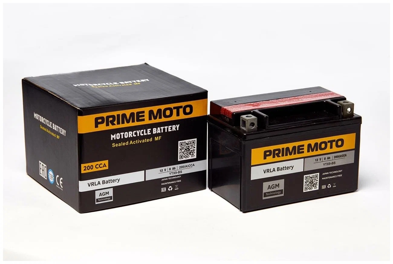 Аккумулятор Prime YTX7L-BS Аккумулятор Prime YTX7L-BS