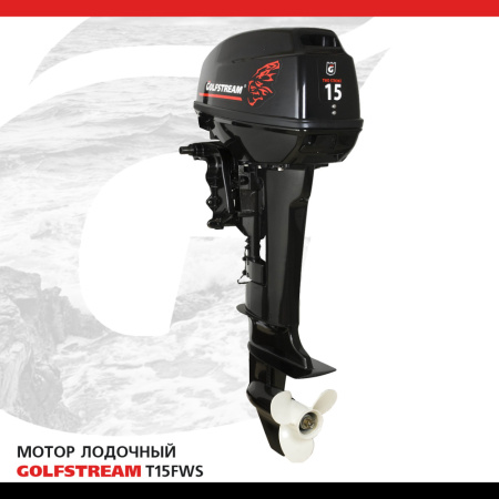 Мотор лодочный подвесной GOLFSTREAM T15FWS Мотор лодочный подвесной GOLFSTREAM T15FWS