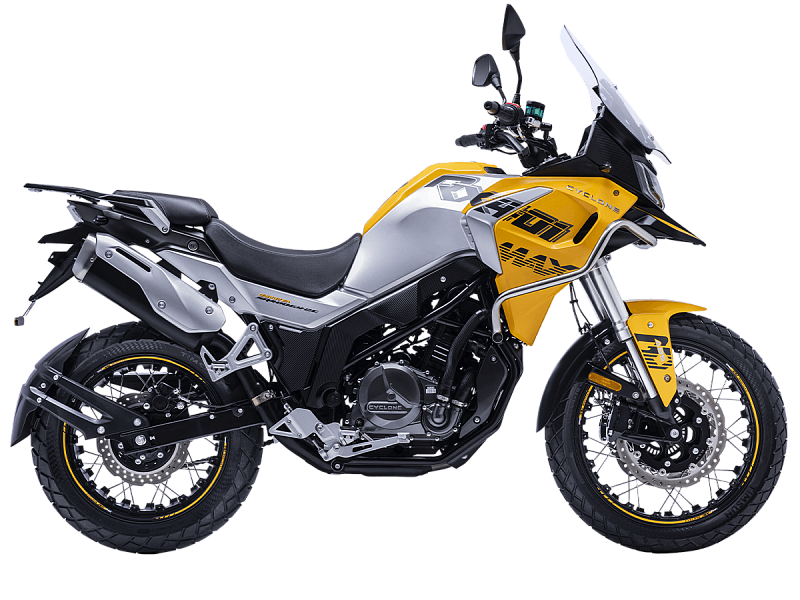 Мотоцикл CYCLONE RX401 (SR400GY-2E) Желтый Мотоцикл CYCLONE RX401 (SR400GY-2E) Желтый