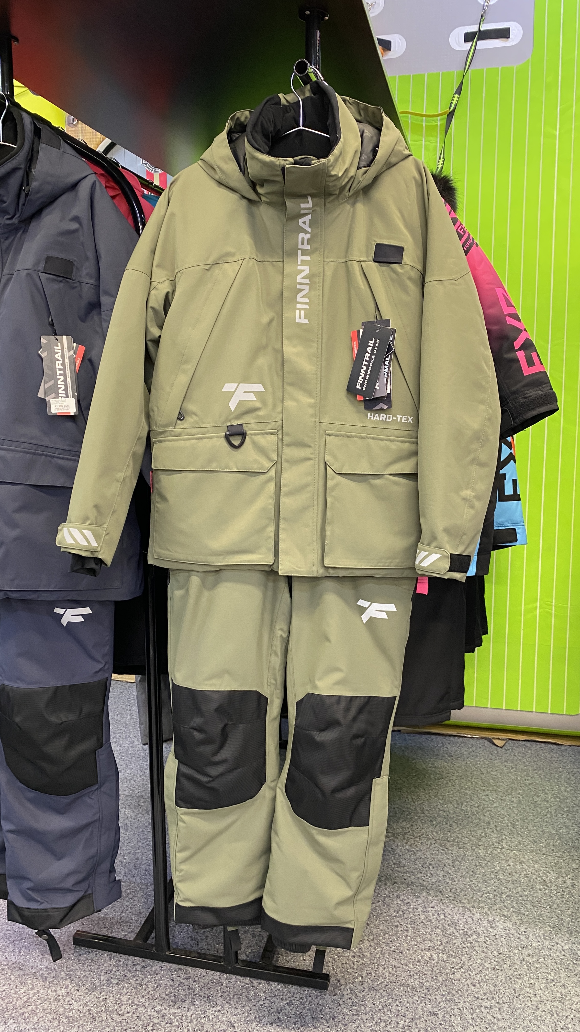 Костюм FINNTRAIL Atlas CamoShadowGreen 2025 Костюм FINNTRAIL Atlas CamoShadowGreen 2025