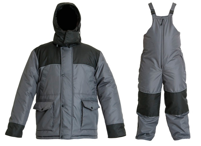 Костюм HUNTSMAN Полюс Grey Black 2022 Костюм HUNTSMAN Полюс Grey Black 2022