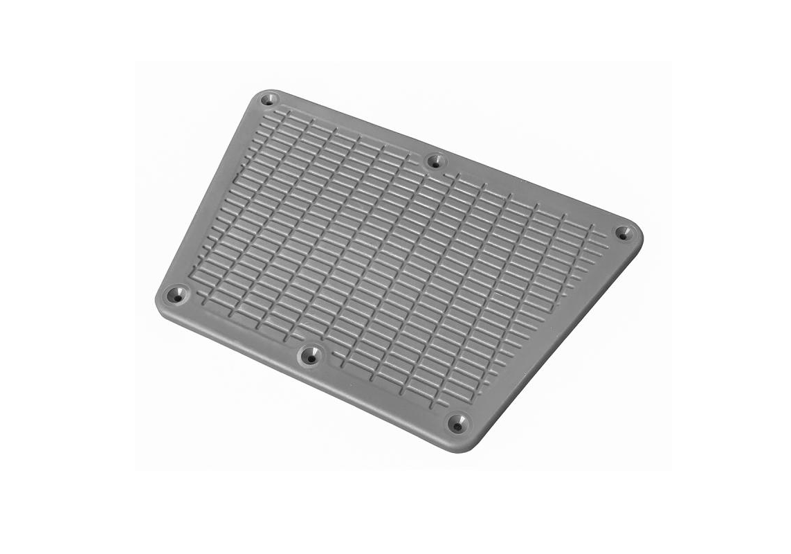 Накладка на транец внешняя Gladiator пластик Накладка на транец внешняя Gladiator пластик