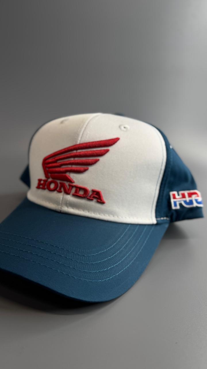 Бейсболка HONDA HRC White Green 2025 Бейсболка HONDA HRC White Green 2025