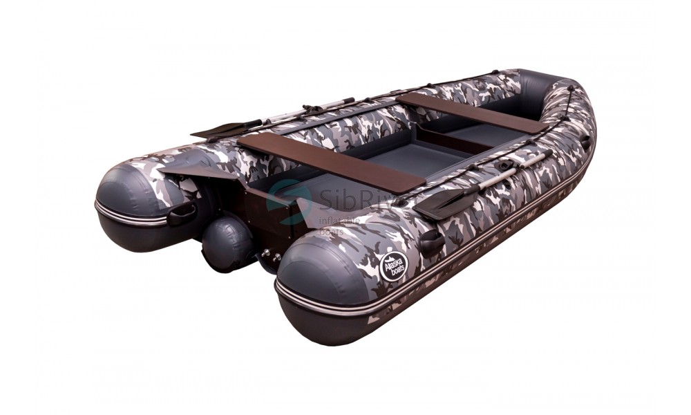 Лодка надувная ПВХ SibRiver Allaska-Drive 390 (Камуфляж серый) Лодка надувная ПВХ SibRiver Allaska-Drive 390 (Камуфляж серый)