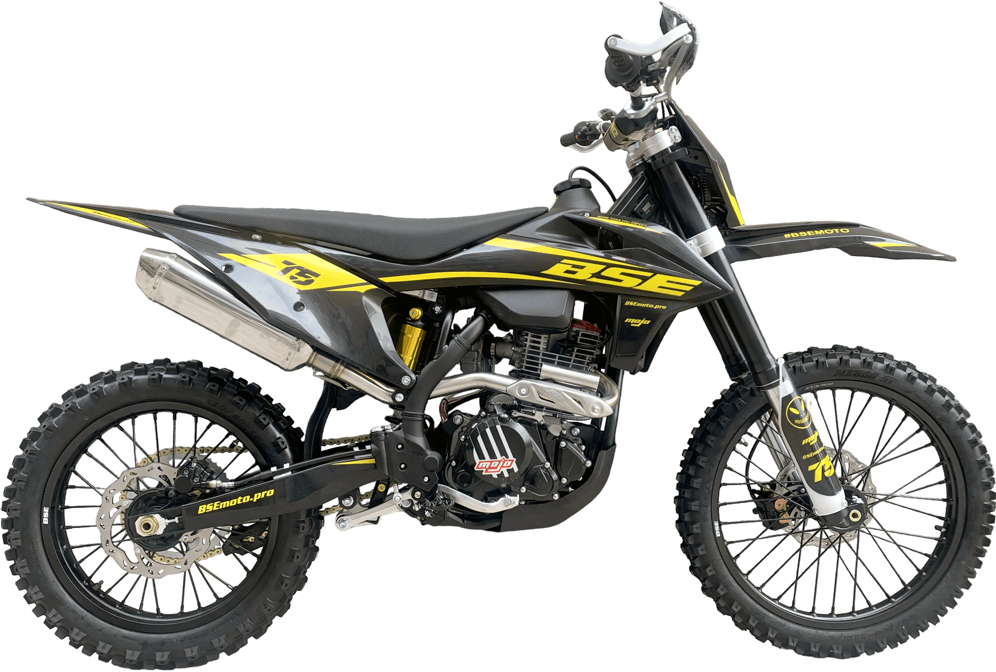 Мотоцикл кроссовый BSE T5 Black Twister Мотоцикл кроссовый BSE T5 Black Twister