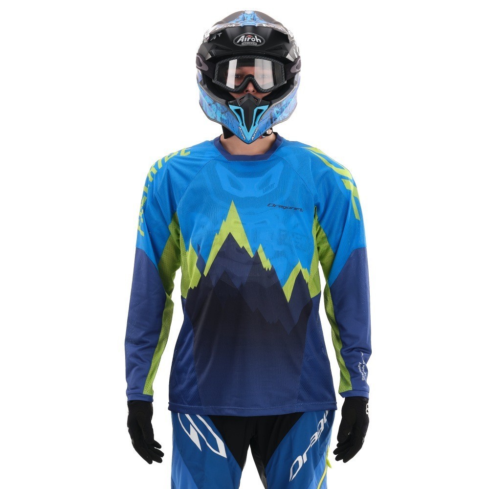 Джерси DRAGONFLY DFMX Cross Blue 2024 Джерси DRAGONFLY DFMX Cross Blue 2024