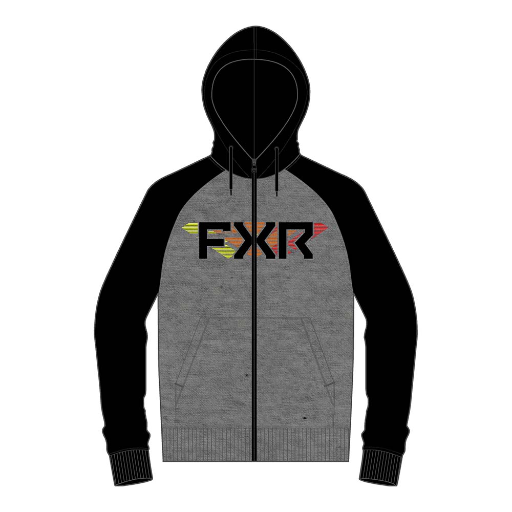 Толстовка FXR Unisex Split Black Inferno Толстовка FXR Unisex Split Black Inferno
