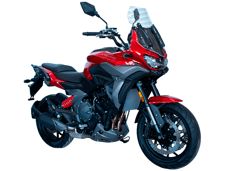 Мотоцикл CYCLONE RX6 (SR650) Красный Мотоцикл CYCLONE RX6 (SR650) Красный