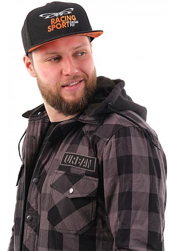 Бейсболка DRAGONFLY Modern DF Black Orange 2021 Бейсболка DRAGONFLY Modern DF Black Orange 2021