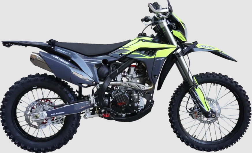 Мотоцикл кроссовый BSE Z7 Yellow Neon Мотоцикл кроссовый BSE Z7 Yellow Neon