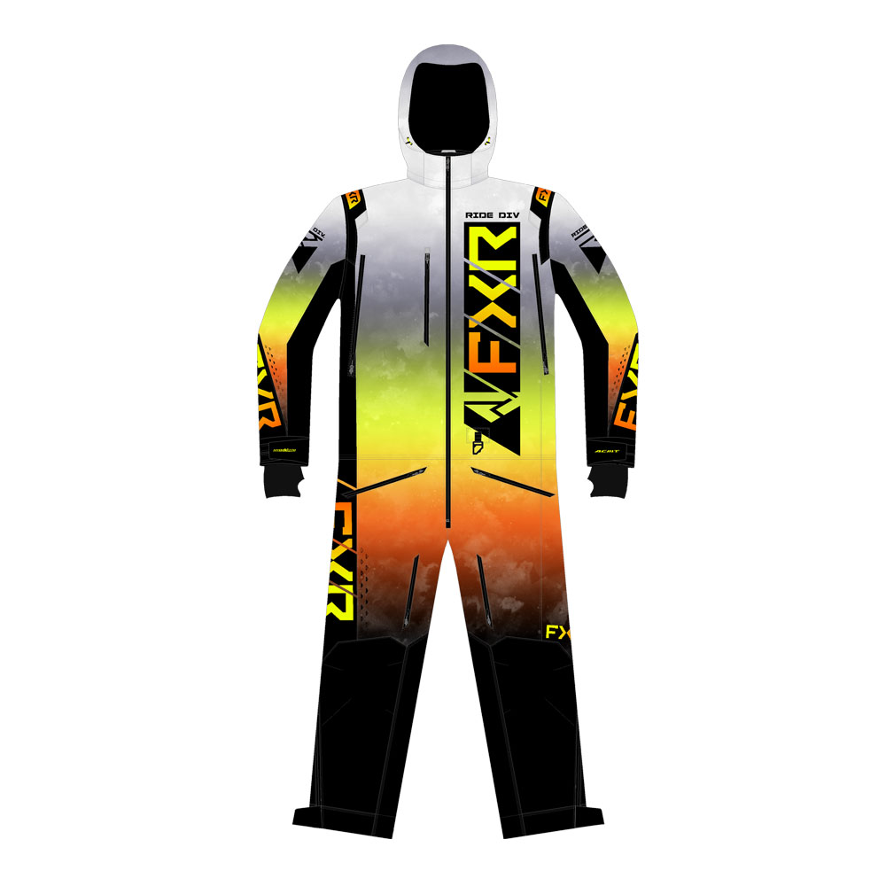 Комбинезон утеплённый FXR Helium White Lightning 2023 Комбинезон утеплённый FXR Helium White Lightning 2023