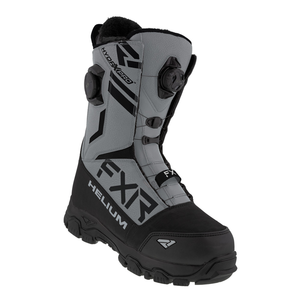 Ботинки FXR Helium Dual BOA Black Steel 2023 Ботинки FXR Helium Dual BOA Black Steel 2023