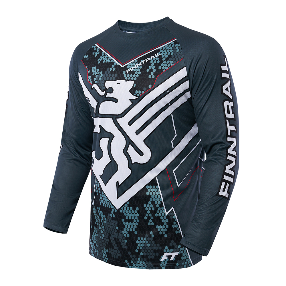 Джерси FINNTRAIL Jersey Camo Grey 2022 Джерси FINNTRAIL Jersey Camo Grey 2022