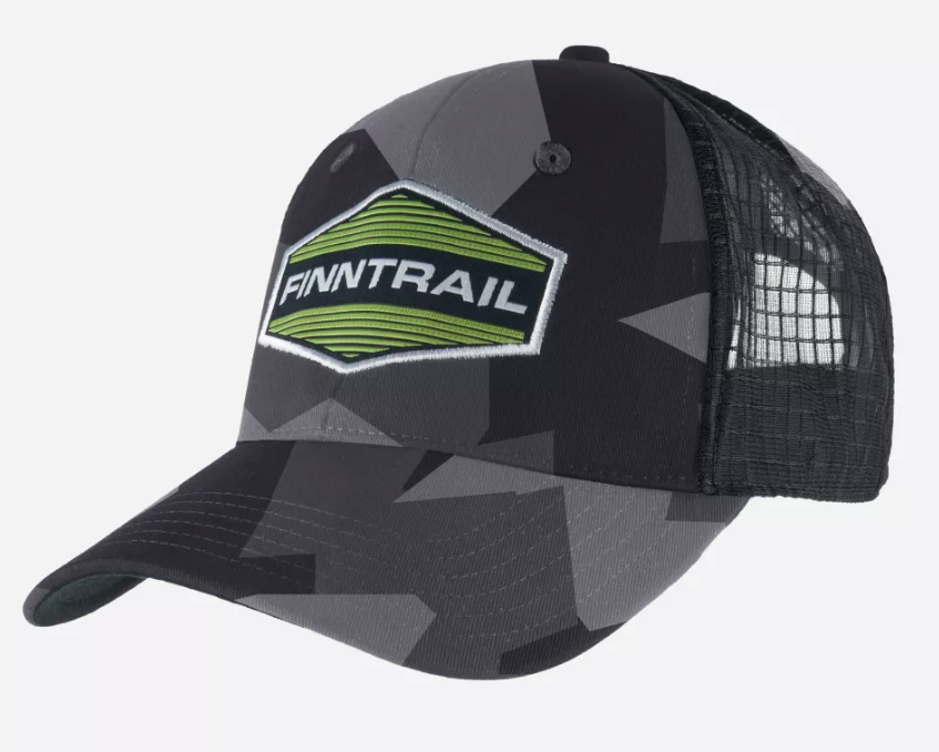 Кепка FINNTRAIL Cap Camo Shadow Black 2024 Кепка FINNTRAIL Cap Camo Shadow Black 2024