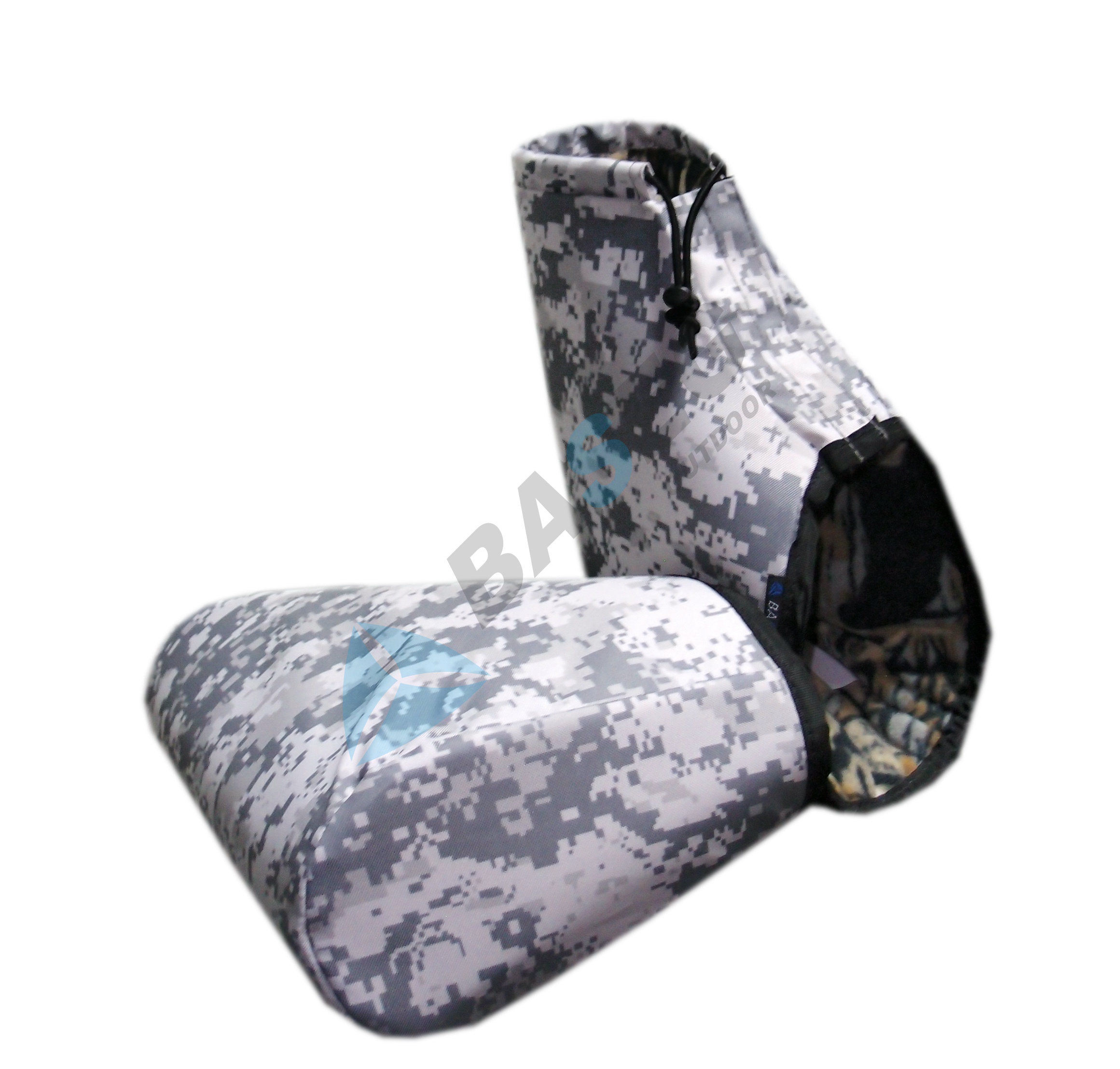 Муфта на руль снегохода (зимний камуфляж) Басег Муфта на руль снегохода (зимний камуфляж) Басег