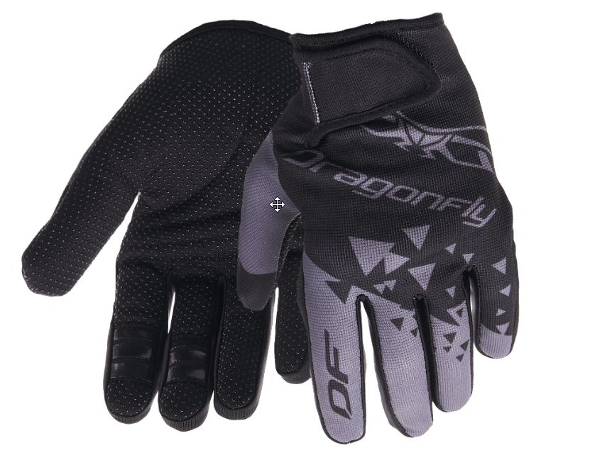 Перчатки DRAGONFLY Cross Black Grey 2025 Перчатки DRAGONFLY Cross Black Grey 2025