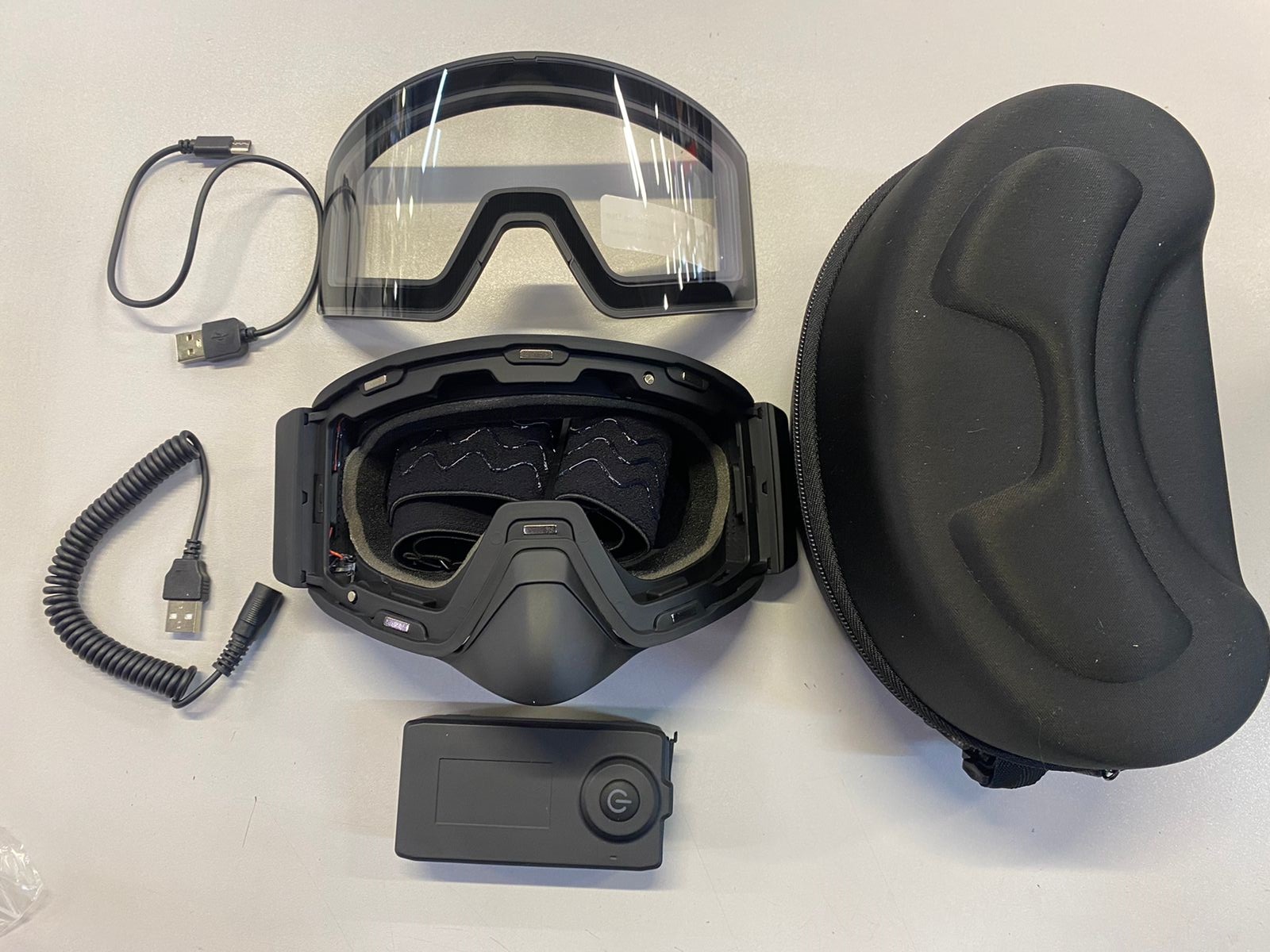 Очки с подогревом Snowmobiles Clear 2024 Очки с подогревом Snowmobiles Clear 2024