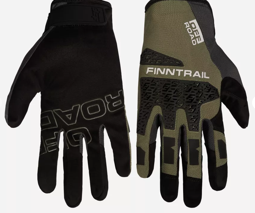 Перчатки FINNTRAIL Enduro Khaki 2025 Перчатки FINNTRAIL Enduro Khaki 2025